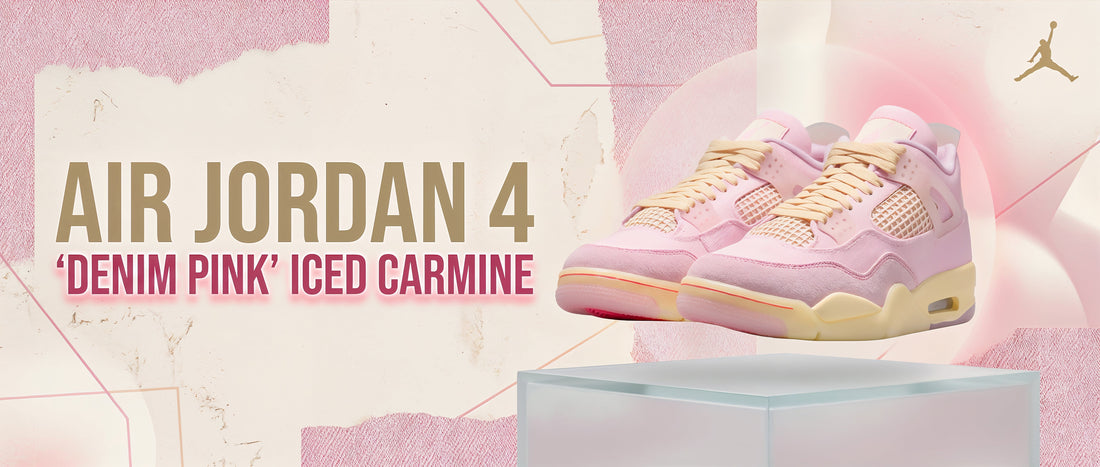 Air Jordan 4 'Denim Pink' Iced Carmine Release Date, Price & Where to Buy