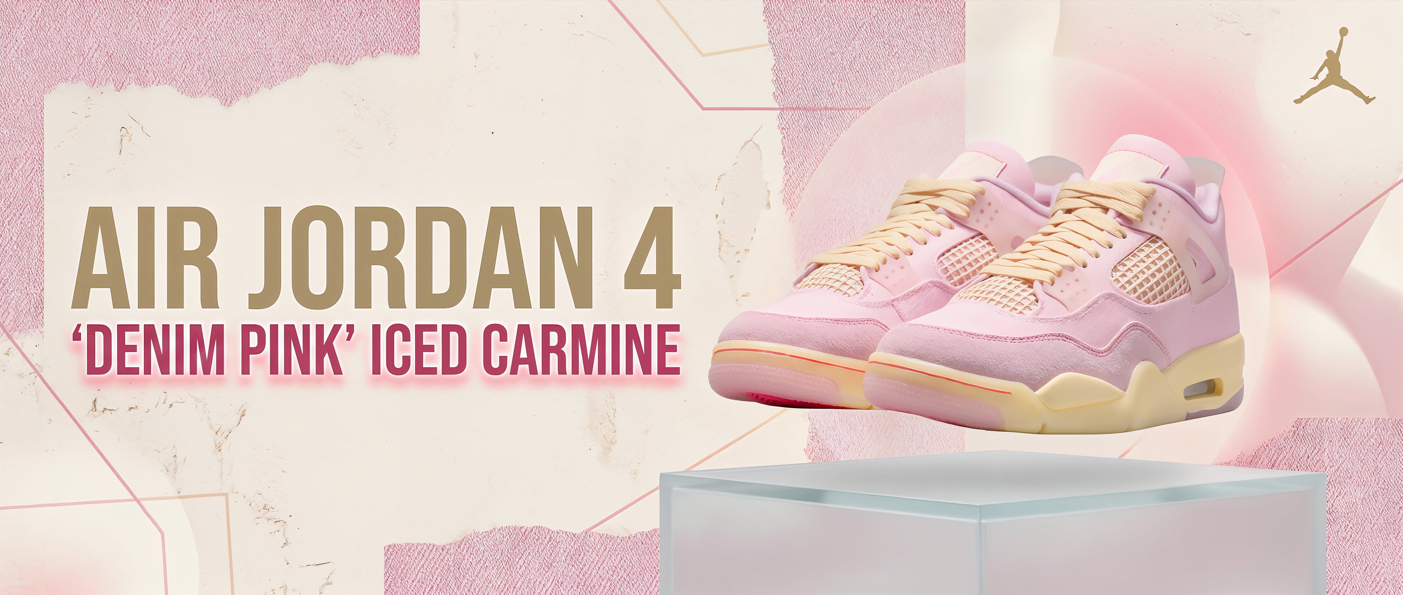 Air Jordan 4 'Denim Pink' Iced Carmine Release Date, Price & Where to Buy