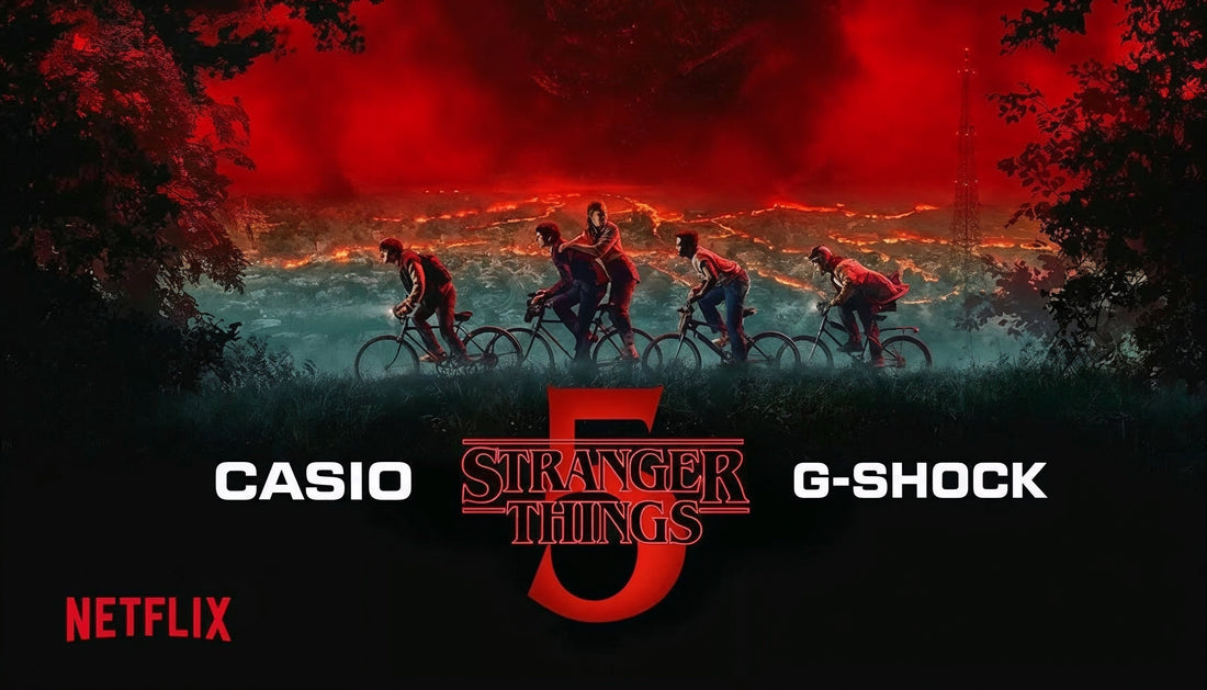 Stranger Things Casio - G-Shock Collaboration