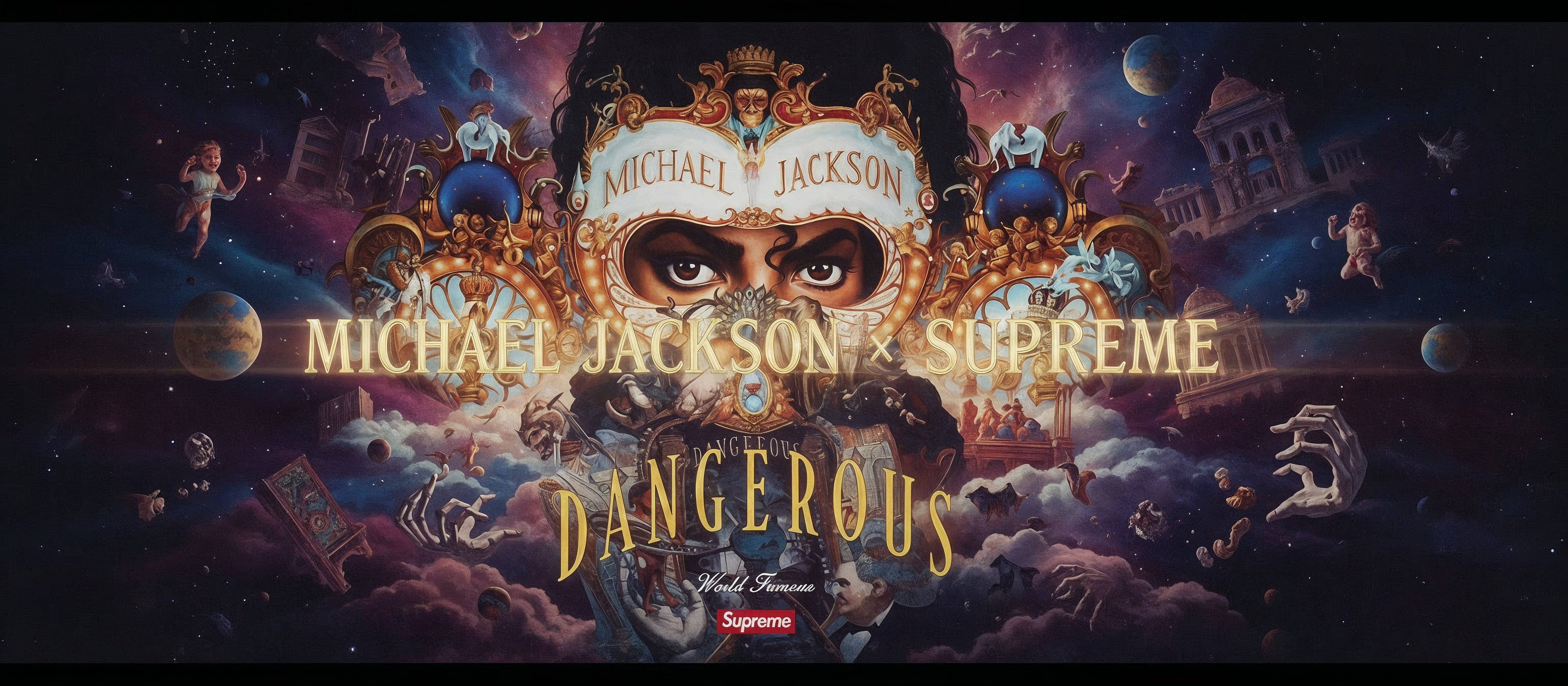 Supreme x Michael Jackson Dangerous Collection (FW25)