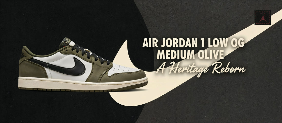 Air Jordan 1 Low OG Medium Olive Release, UK Price and Where to Buy