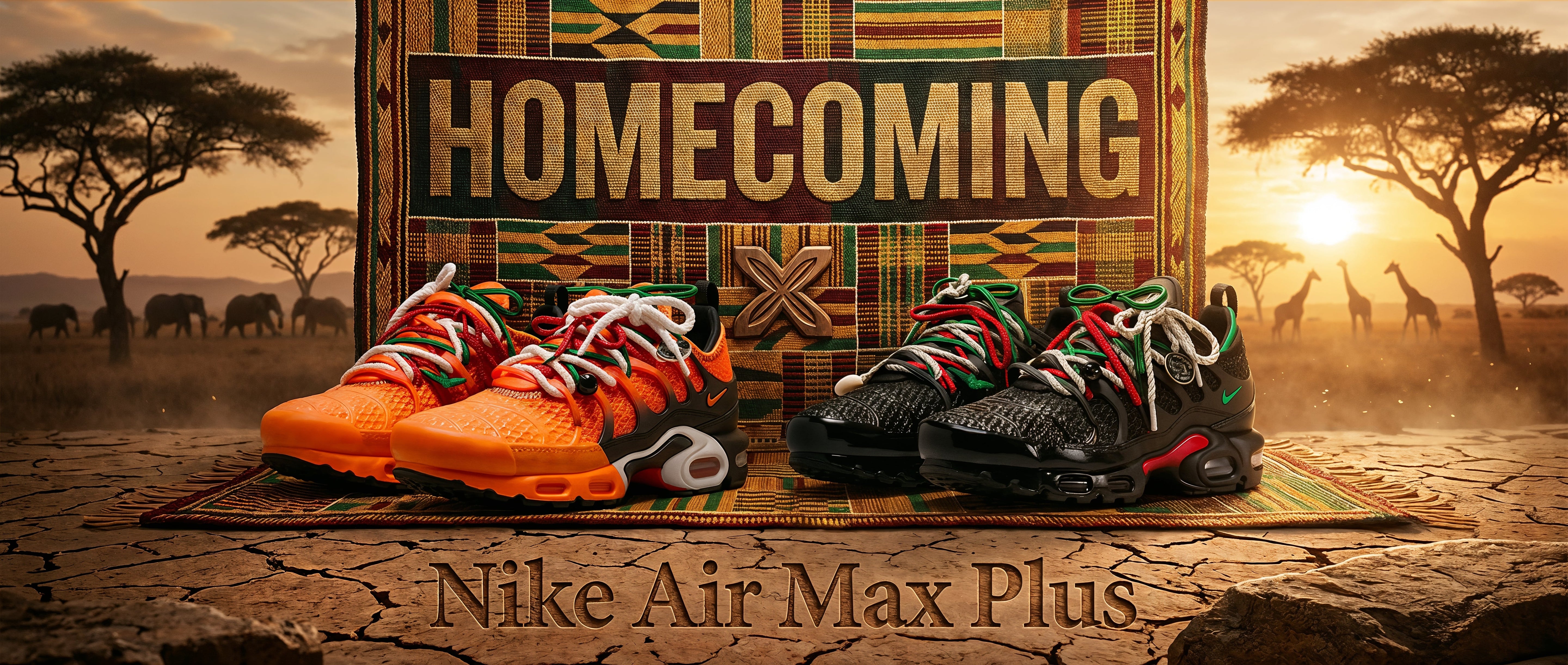 HOMECOMING x Nike Air Max Plus 'Pan-African' & 'African Sunrise' Release Date, Price & Where to Buy