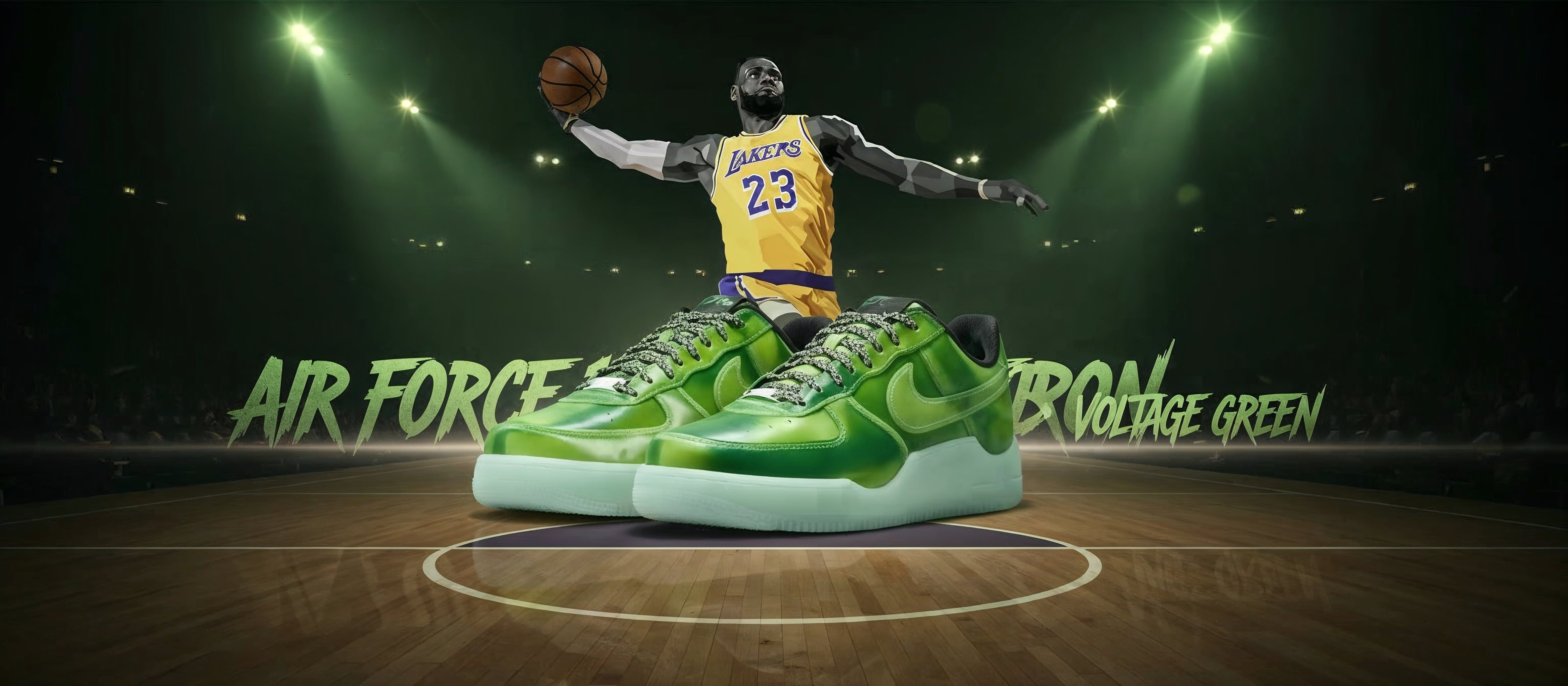 Air Force 1 x LeBron “Voltage Green” Release Date, Price and Where to Buy