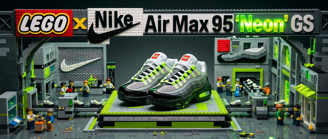 LEGO x Nike Air Max 95 'Neon' GS Release Date, Price & Where to Buy
