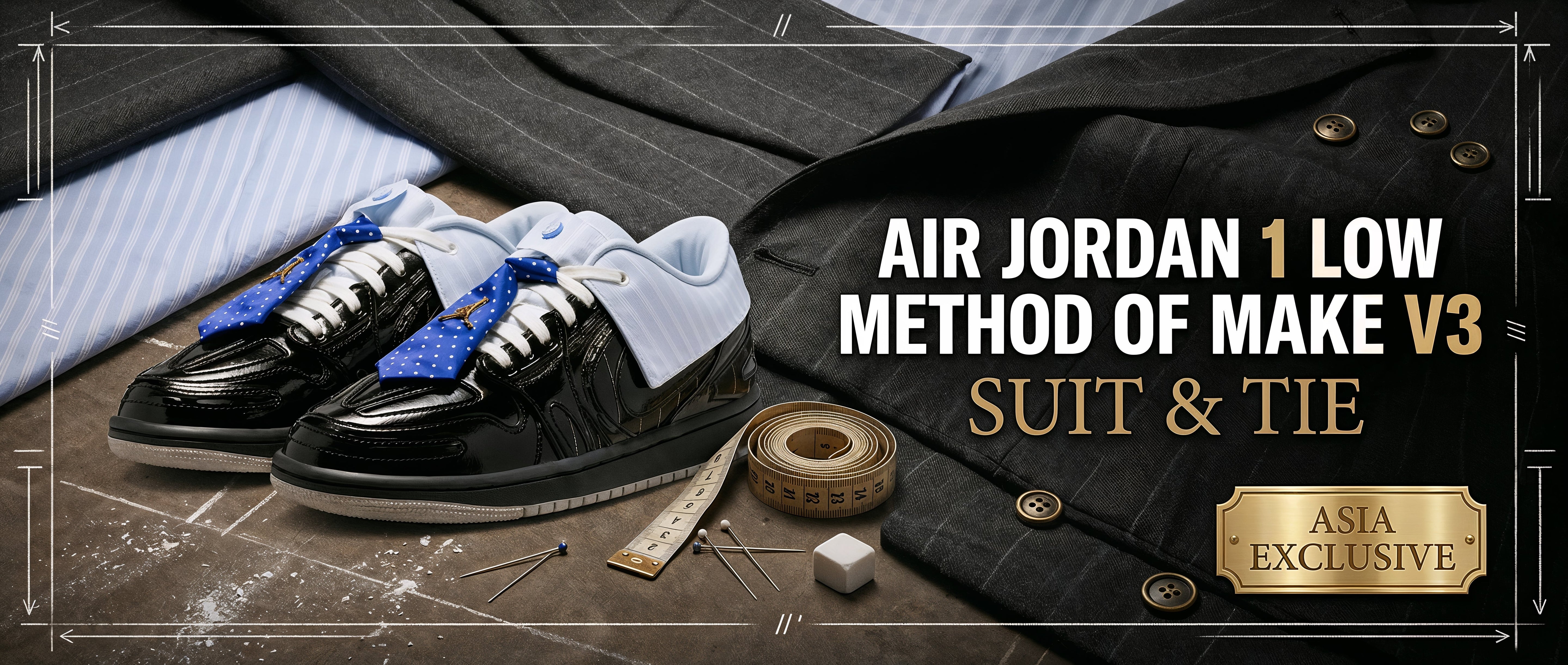 Air Jordan 1 Low Method of Make v3 'Suit & Tie' Release Date, Price & Where to Buy