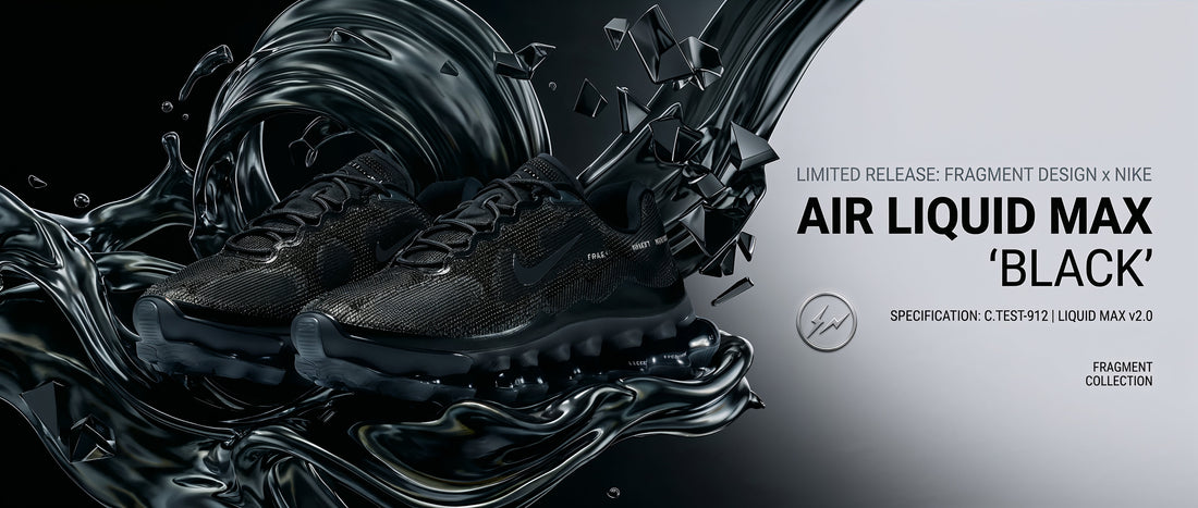 Nike Air Liquid Max x Fragment ‘Black’ Release Date, Price & Where to Buy