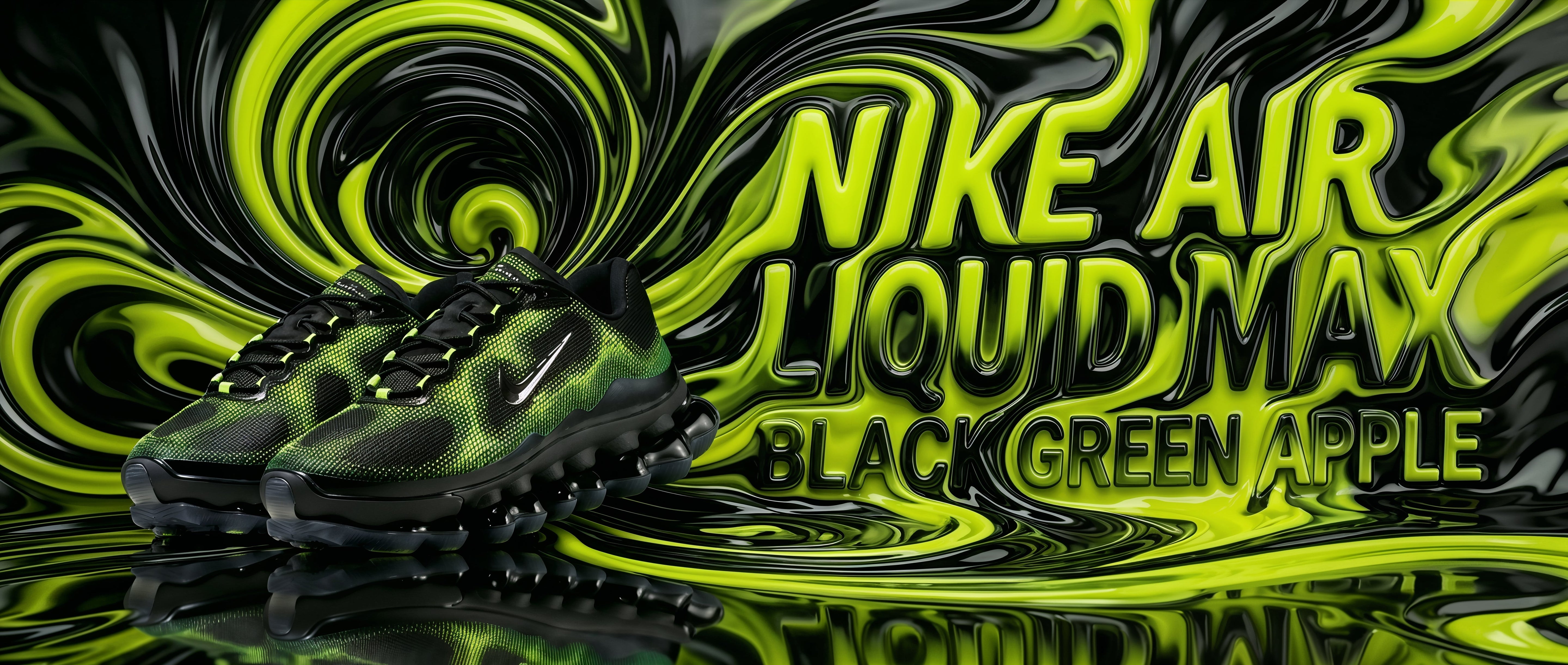 Nike Air Liquid Max 'Black Green Apple' Release Date, Price & Where to Buy