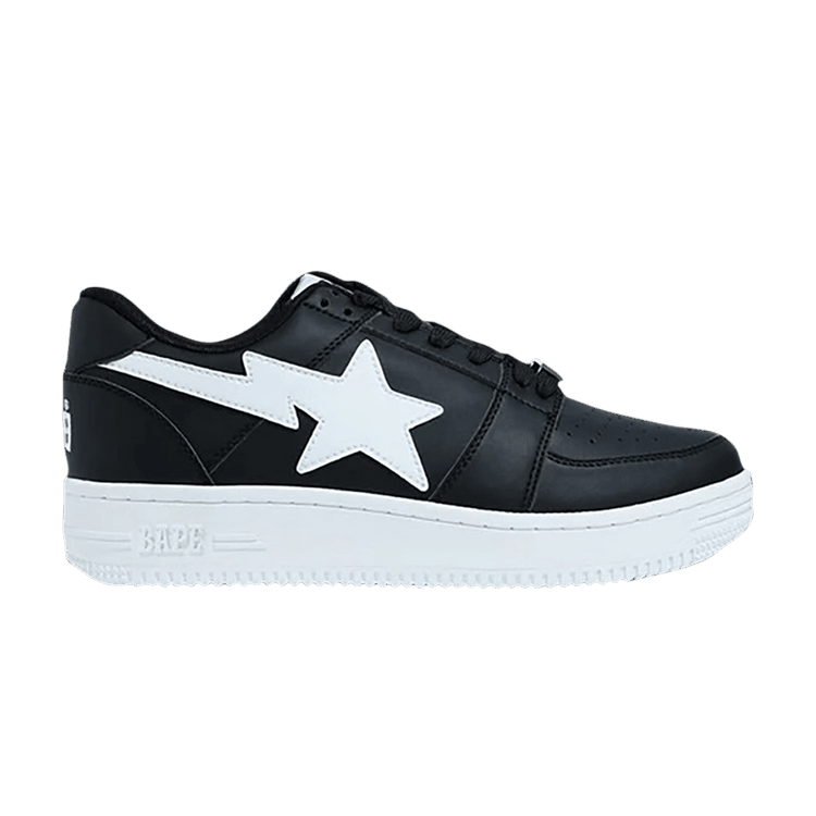 A Bathing Ape Bape Sta Low M1 Black White