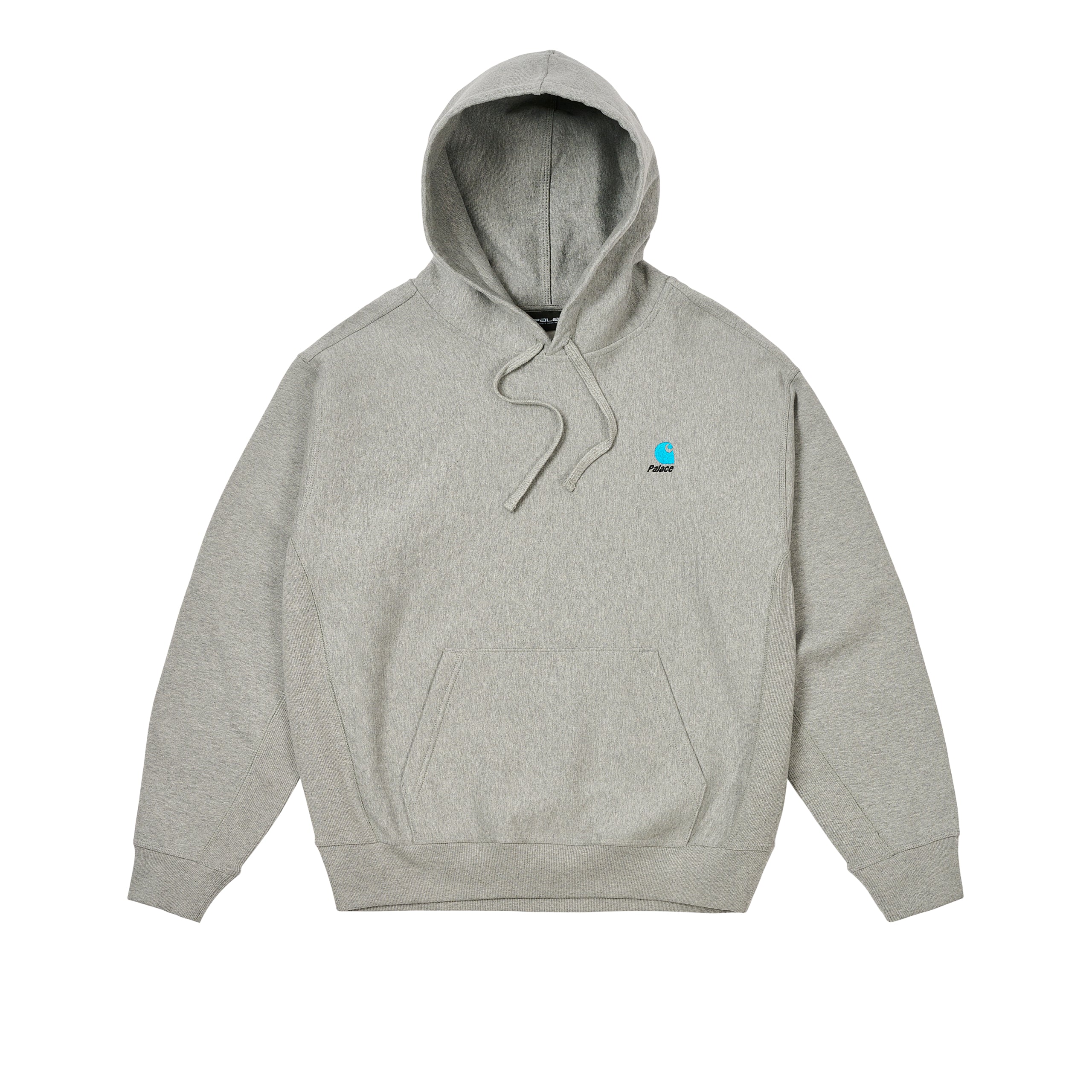 Palace x Carhartt WIP Hood Heather Grey