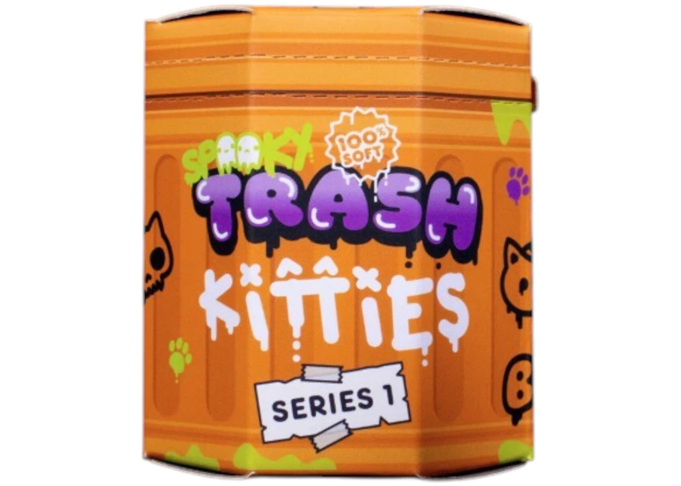100% Soft Spooky Trash Kitties Blind Box