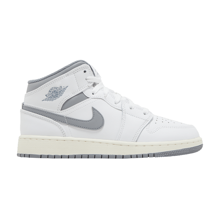 Air Jordan 1 Mid Neutral Grey (GS)