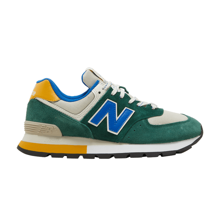 New Balance 574 Rugged Green Royal Blue