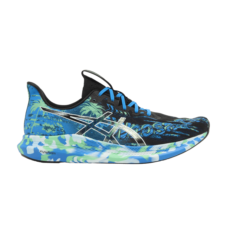 ASICS Noosa Tri 14 Black Green Blue