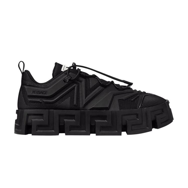 Versace Greca Labyrinth Lace-up Sneaker Black