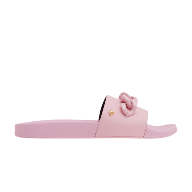 Versace Medusa Chain Leather Slide Pink (Women's)