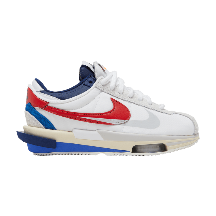 Nike Zoom Cortez SP sacai White University Red Blue