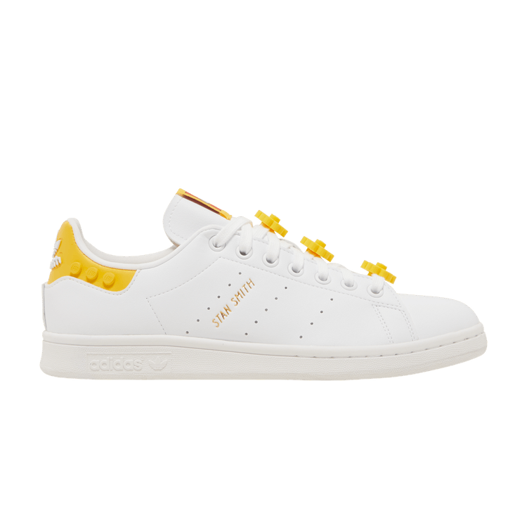 adidas Stan Smith LEGO White Yellow (Women's)