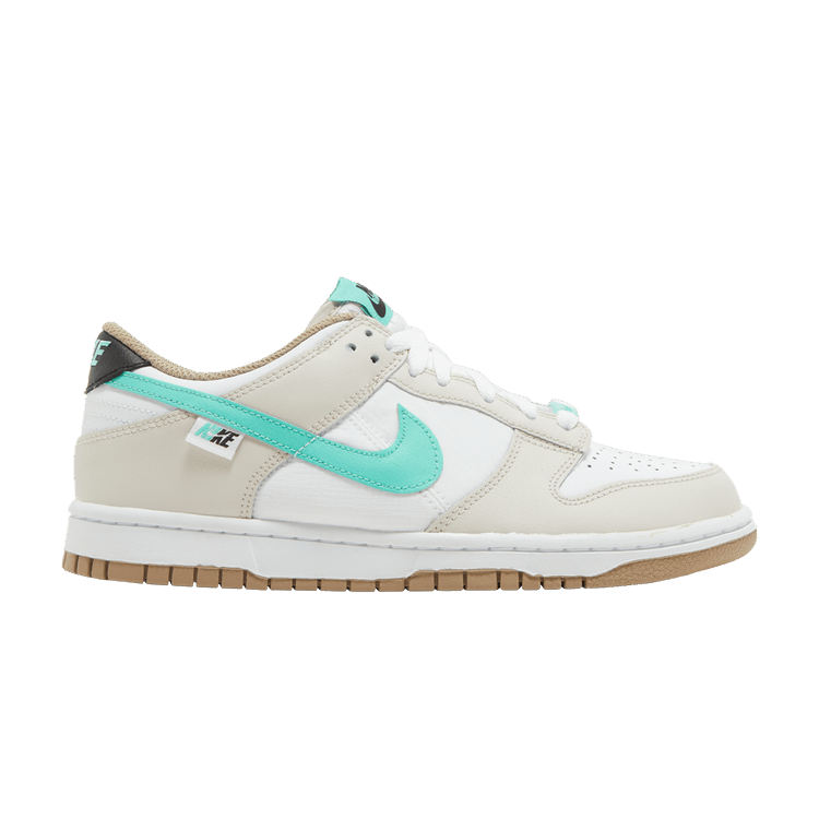 Nike Dunk Low Split Seam White Tan Mint (GS)