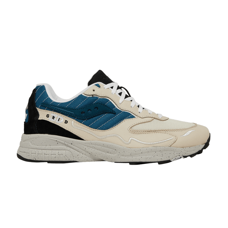 Saucony 3D Grid Hurricane Cream Blue