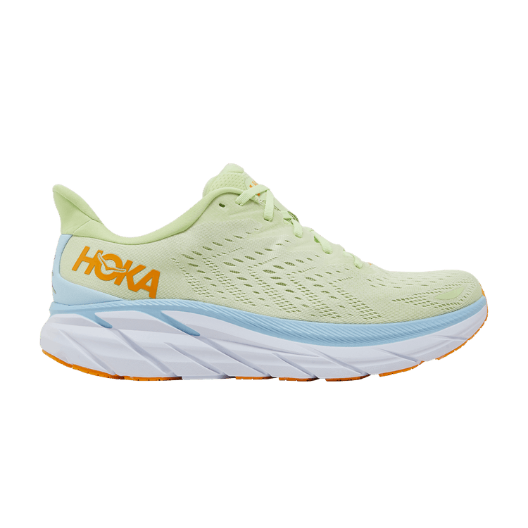 Hoka One One Clifton 8 Butterfly Yellow Summer Song