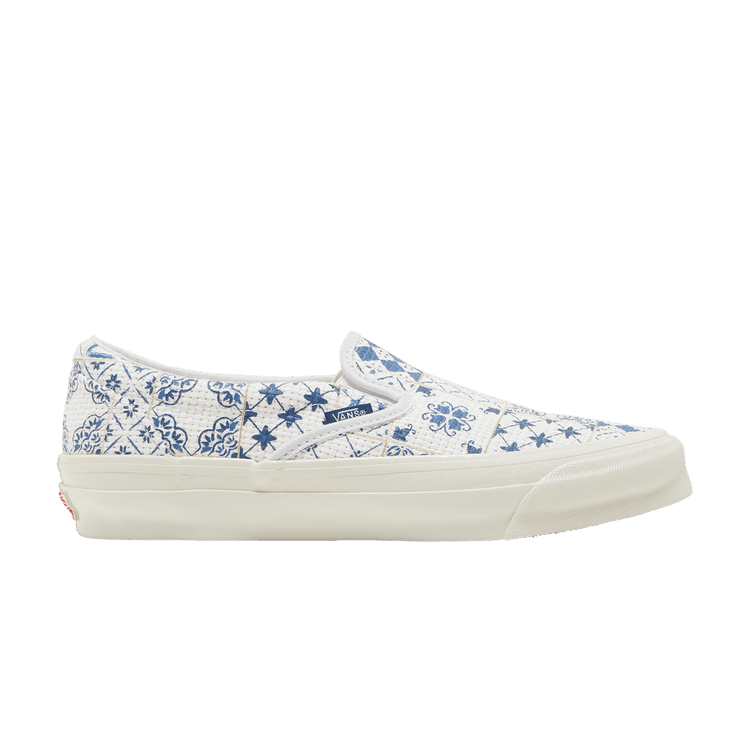 Vans OG Classic Slip-On LX Kith for Vault Azulejo Tile