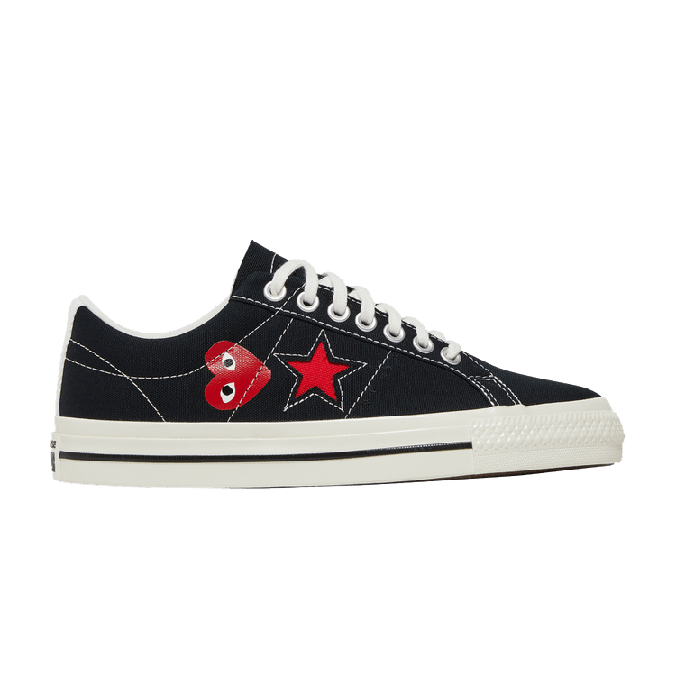 Converse One Star Ox Comme des Garcons PLAY Black