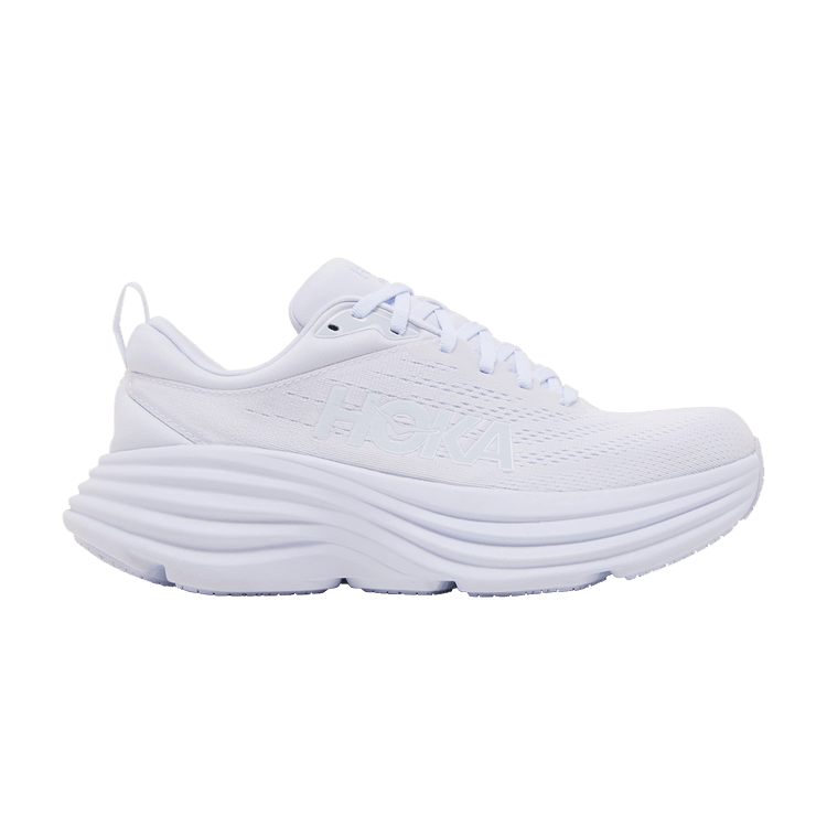 Hoka One One Bondi 8 Triple White (Women's)