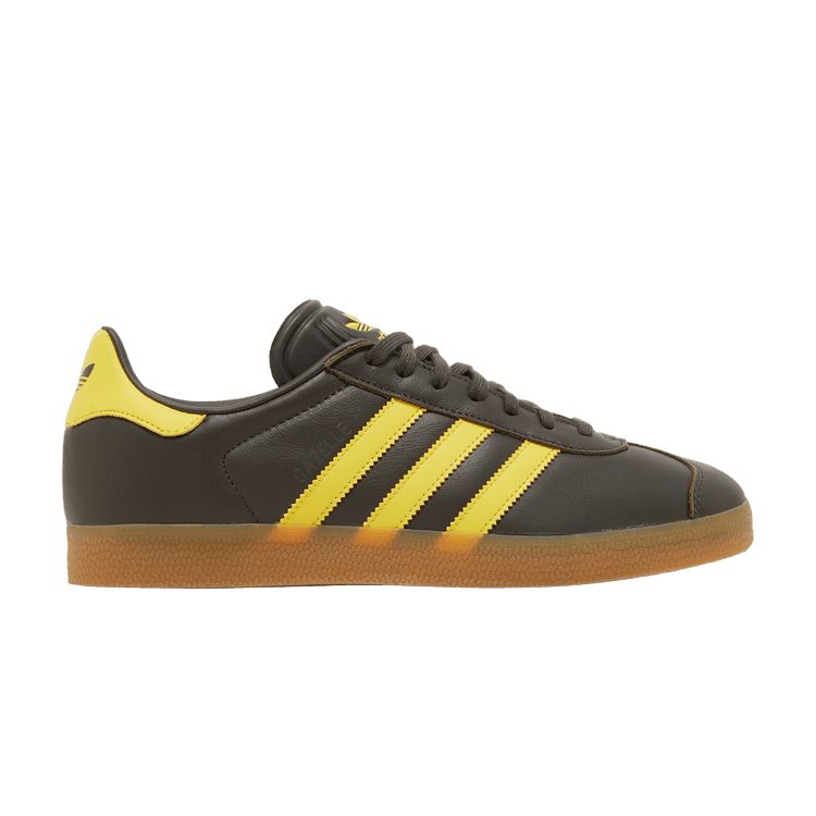 adidas Gazelle Shadow Olive Yellow Gum