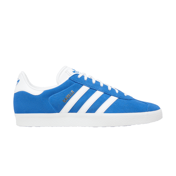 adidas Gazelle Blue Cloud White Gold Metallic