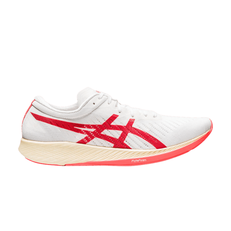 ASICS Metaracer White Sunrise Red