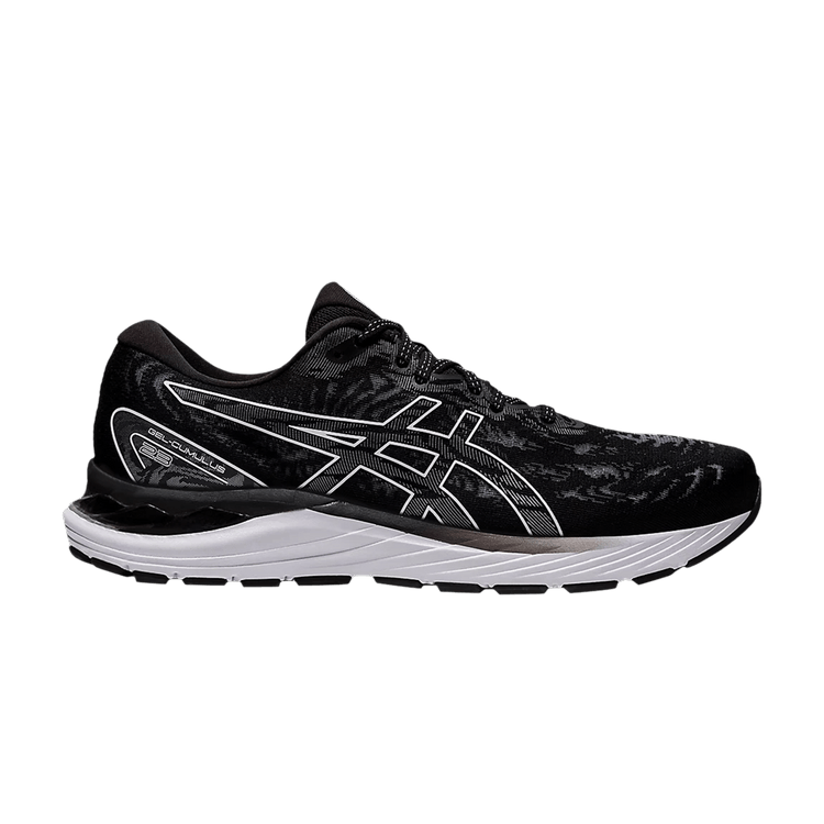 ASICS Gel-Cumulus 23 Black White (2E)