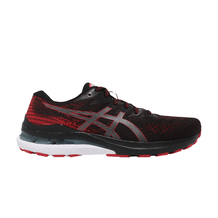 ASICS Gel-Kayano 28 Black Electric Red White