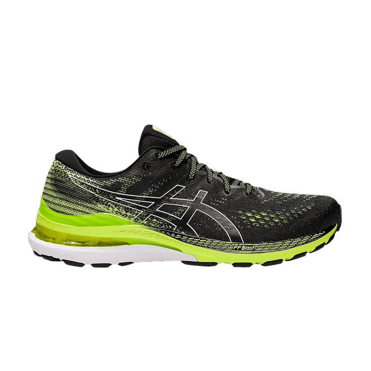 ASICS Gel-Kayano 28 Black Hazard Green