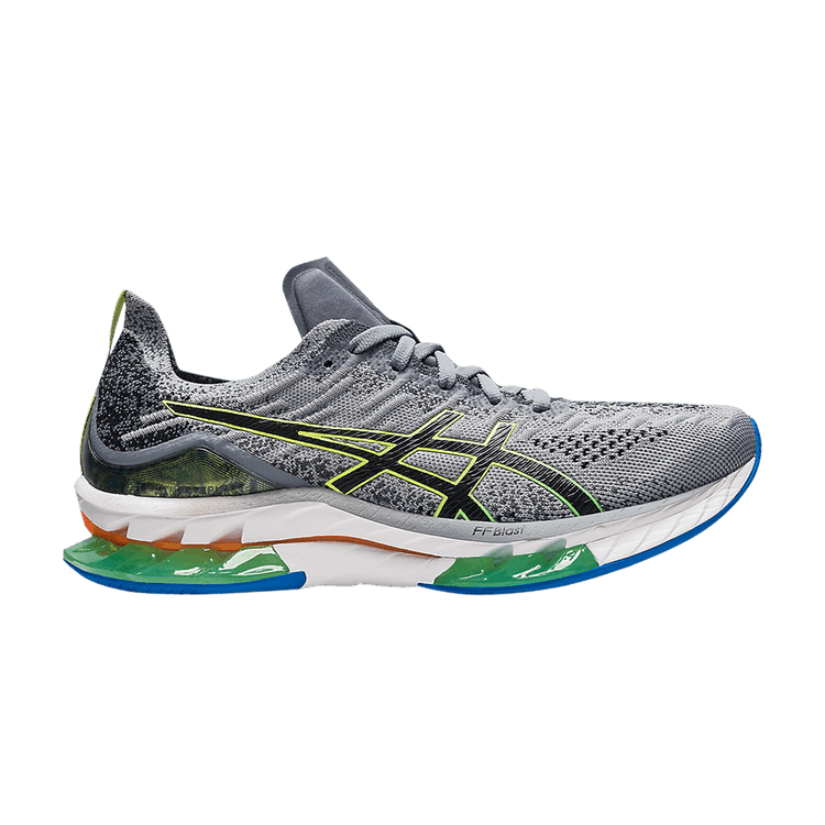 ASICS Kinsei Blast Sheet Rock Grey Glow Yellow