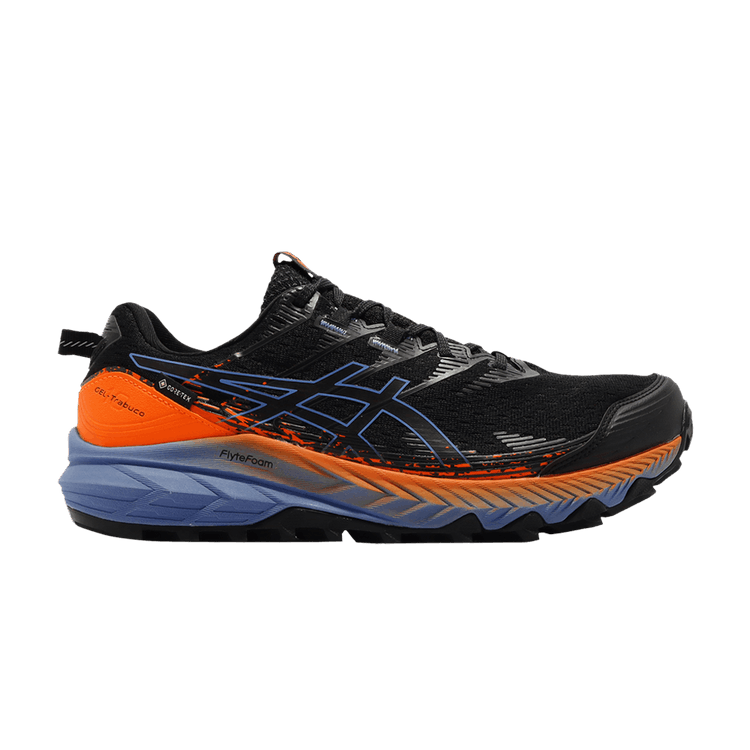 ASICS Gel-Trabuco 10 Gore-Tex Black Blue Harmony Orange