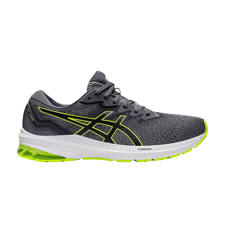 ASICS GT-1000 11 Sheet Rock Grey Lime Green