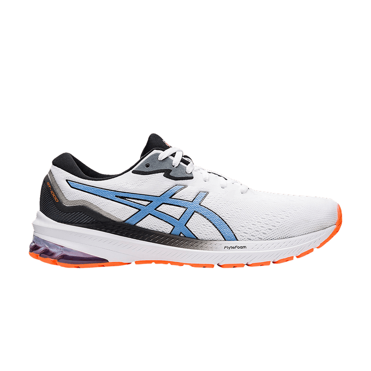 ASICS GT-1000 11 White Blue Harmony Orange