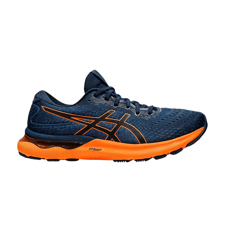 ASICS Gel-Nimbus 24 French Blue Shocking Orange