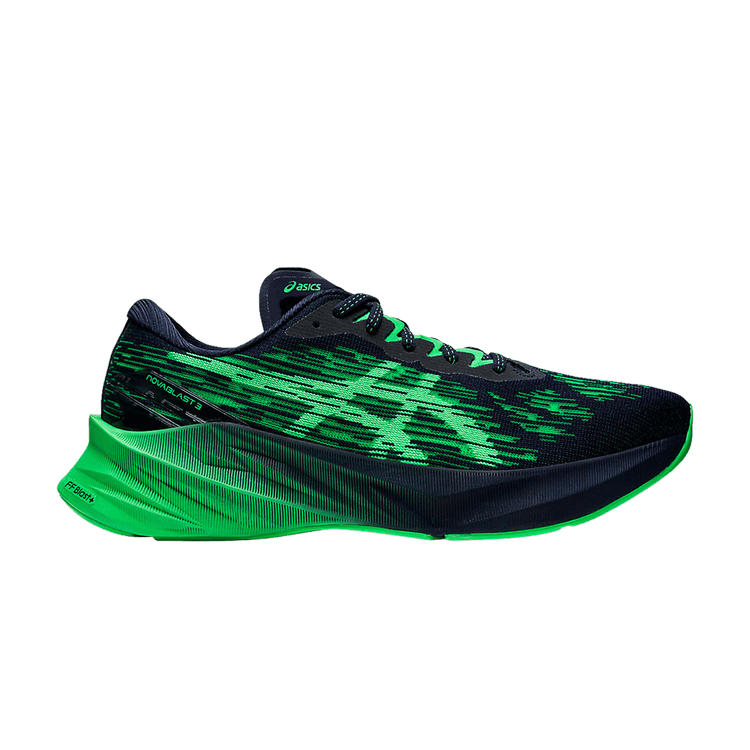 ASICS Novablast 3 Midnight New Leaf Green