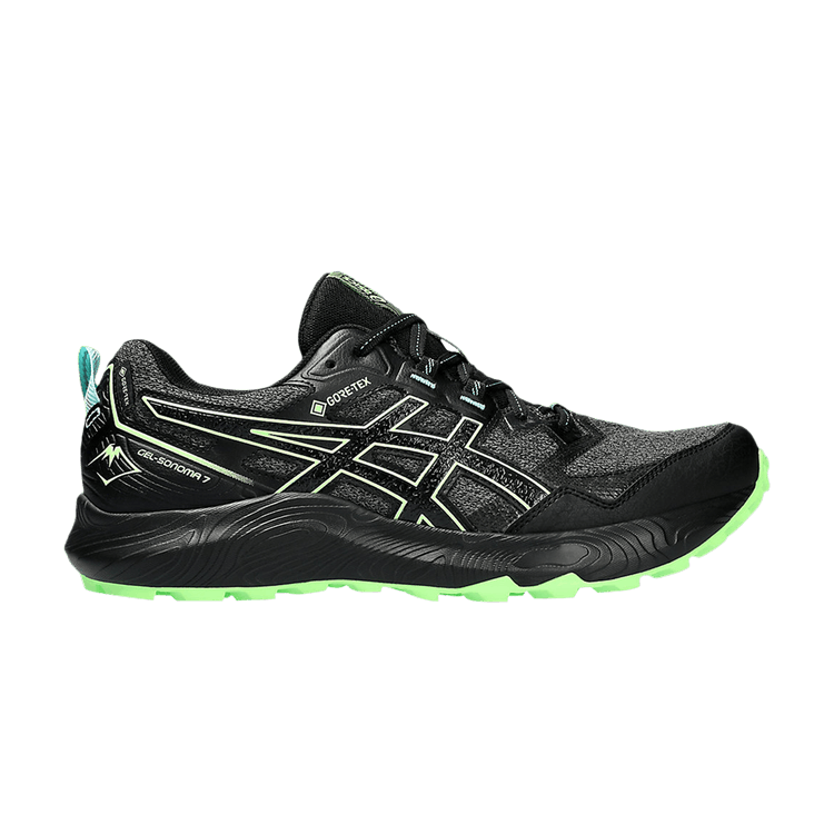 ASICS Gel-Sonoma 7 GTX Black Illuminate Green