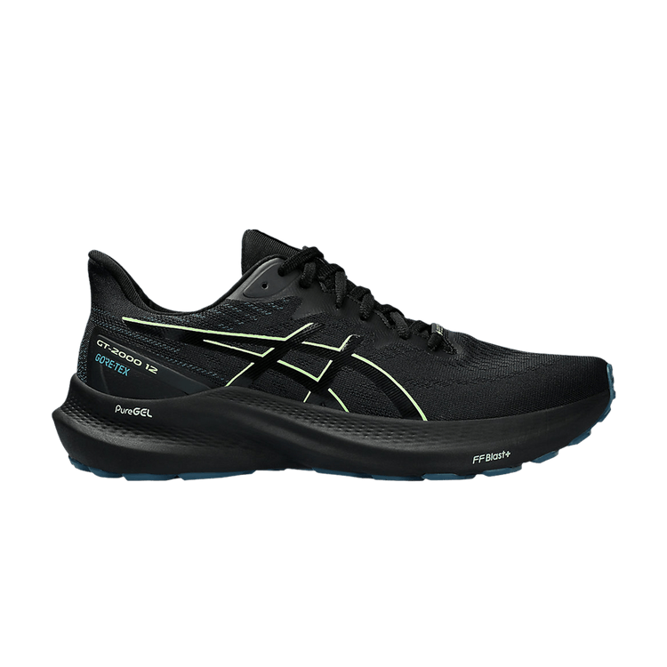 ASICS GT-2000 12 GTX Black Illuminate Green