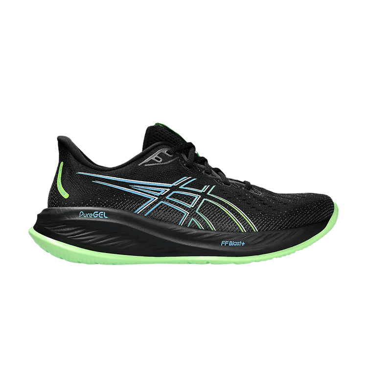 ASICS Gel-Cumulus 26 Black Electric Lime