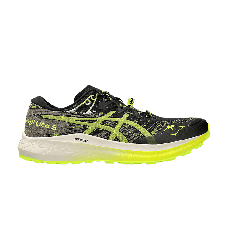 ASICS Fuji Lite 5 Black Safety Yellow