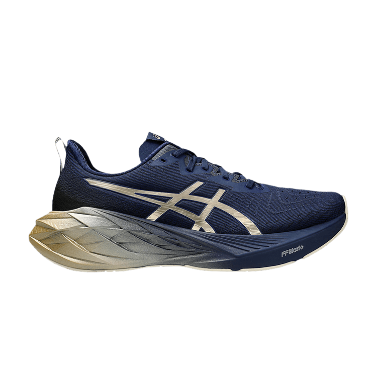 ASICS Novablast 4 Platinum Blue Expanse Champagne