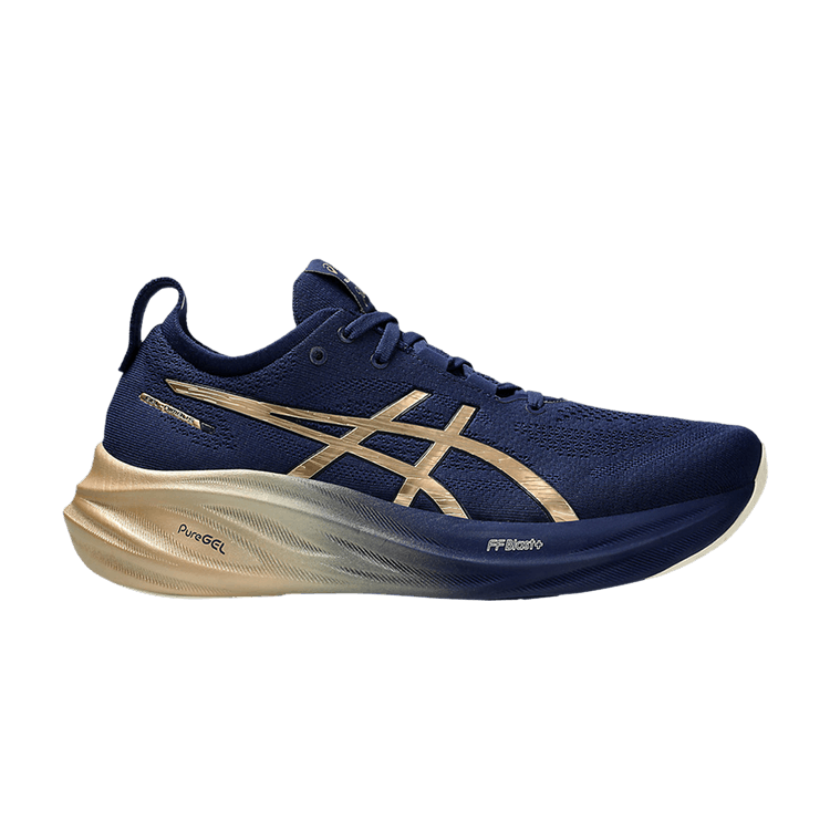 ASICS Gel-Nimbus 26 Platinum Blue Expanse Champagne