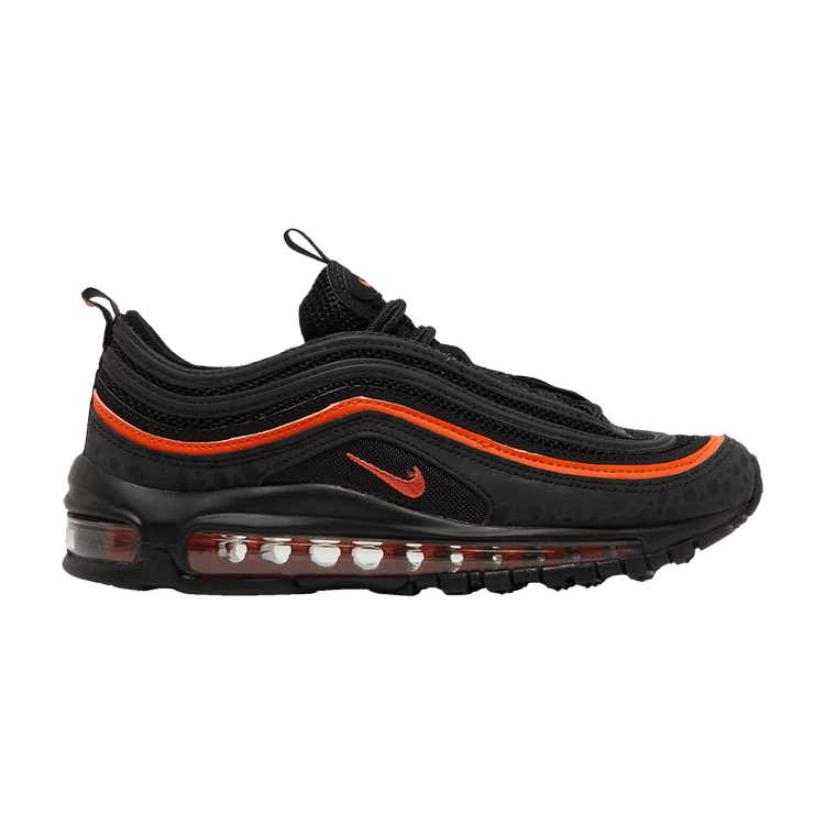 Nike Air Max 97 Black Safety Orange (GS)