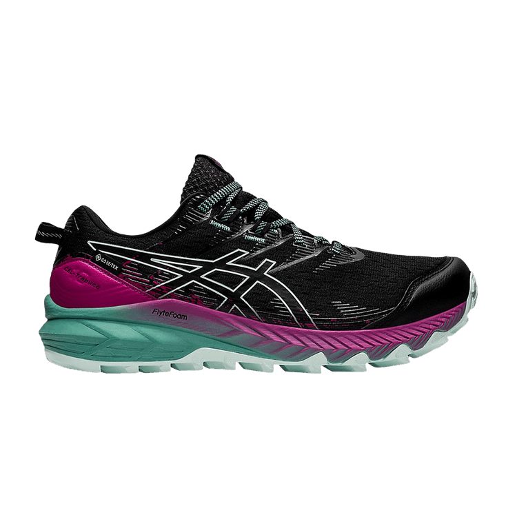 ASICS Gel-Trabuco 10 Gore-Tex Black Soothing Sea Berry (Women's)