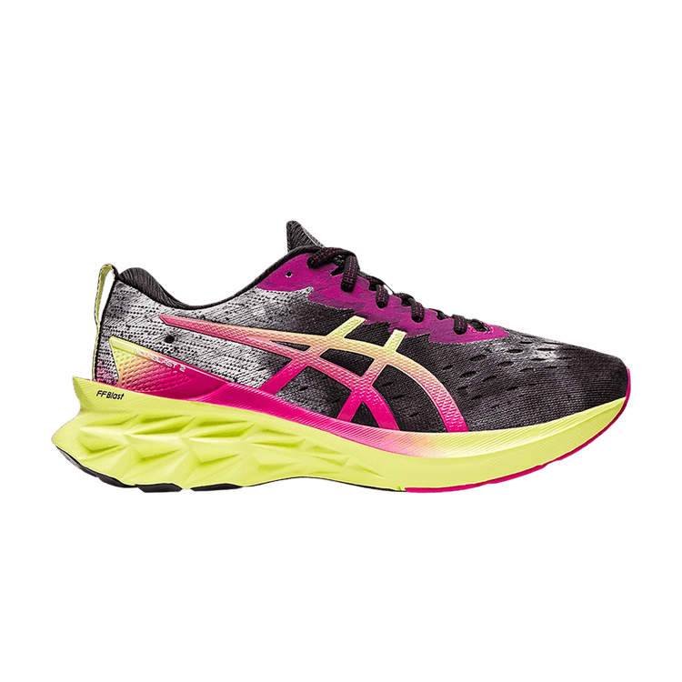 ASICS Novablast 2 Black Glow Yellow (Women's)