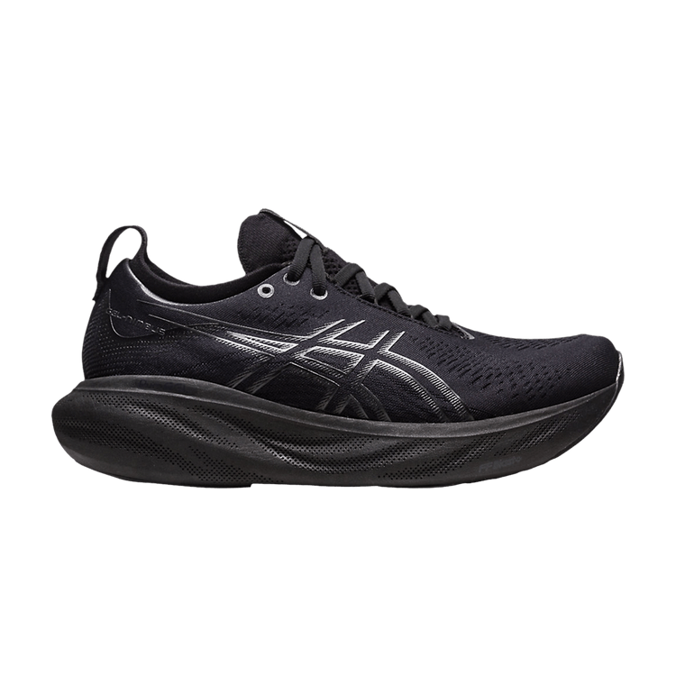 ASICS Gel-Nimbus 25 Black Graphite Grey (Women's)