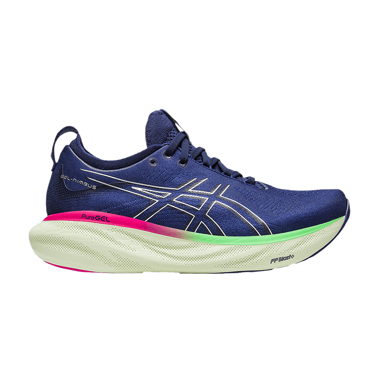 ASICS Gel-Nimbus 25 Indigo Blue Pure Silver (Women's)